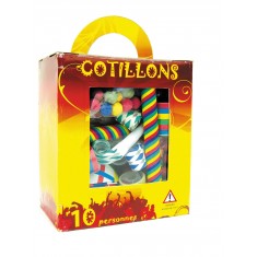 Boite Deluxe Cotillons pour 10 personnes