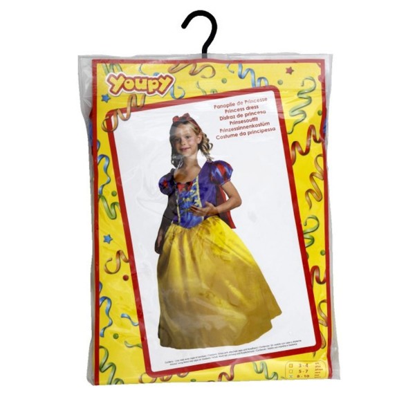 Déguisement Princesse jaune et bleue 8/10 ans - Youpy-YPY3-3