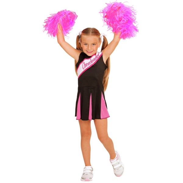 Déguisement Pom-pom Girl Zombie Enfant Fille - Tenue Complète Pour Halloween Ou Fêtes Déguisées