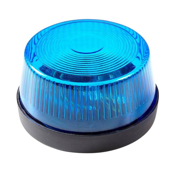 Lumière de Secours Clignotante : Bleue avec Sirène - 8181WID
