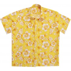 Chemise Hawaïenne Jaune