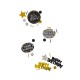 Miniature Sachets De Confettis De Table - Sparkling Celebration x 3