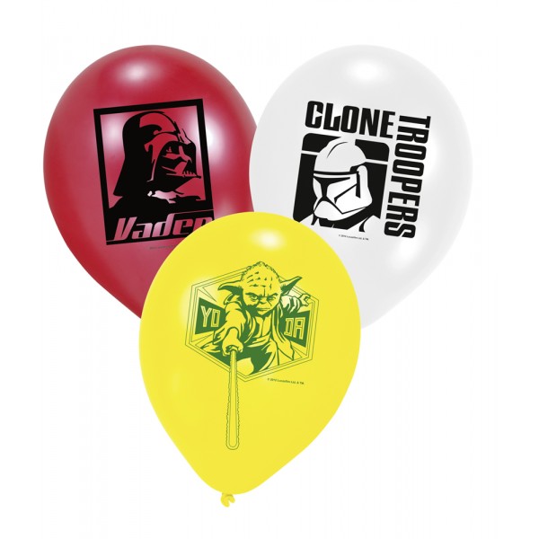 6 Ballons Star Wars™ - 450286