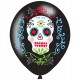 Miniature Ballons Latex - Dia De Los Muertos 