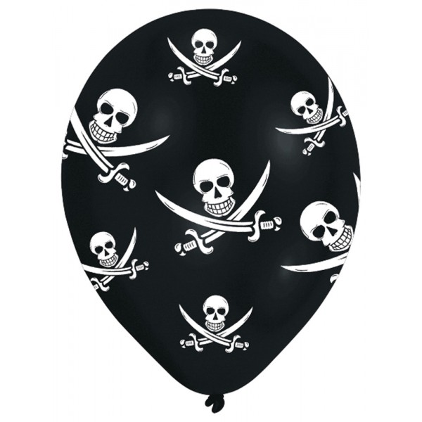 Ballon De Baudruche - Pirate Party x 6 - INT995700