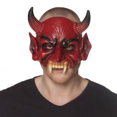 Demi-masque en mousse : Diable