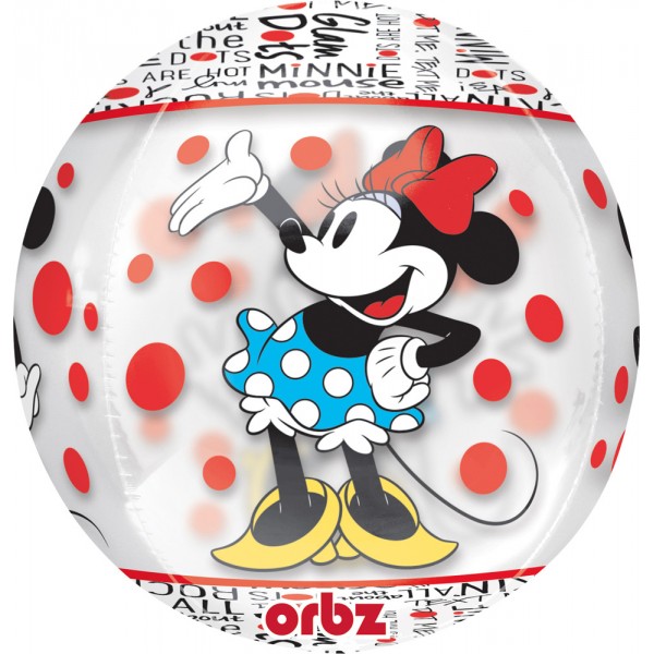 Ballon Sphérique Transparent : Minnie - 3459001