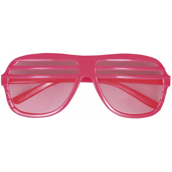 Lunettes Rayées Rose - 02537RO