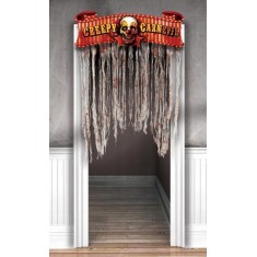 Décoration Rideau de Porte - Creepy Carnevil - Halloween