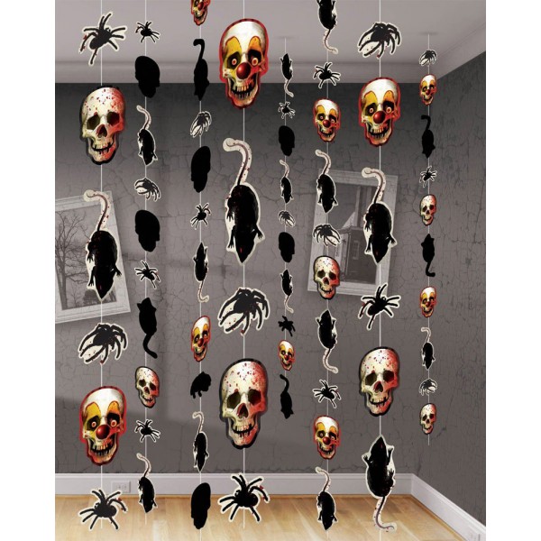 Décorations A Suspendre - Halloween x 8 - 670181