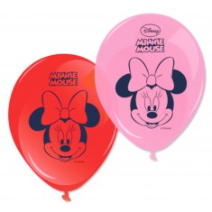 Ballons de Baudruche Minnie House™ x8
