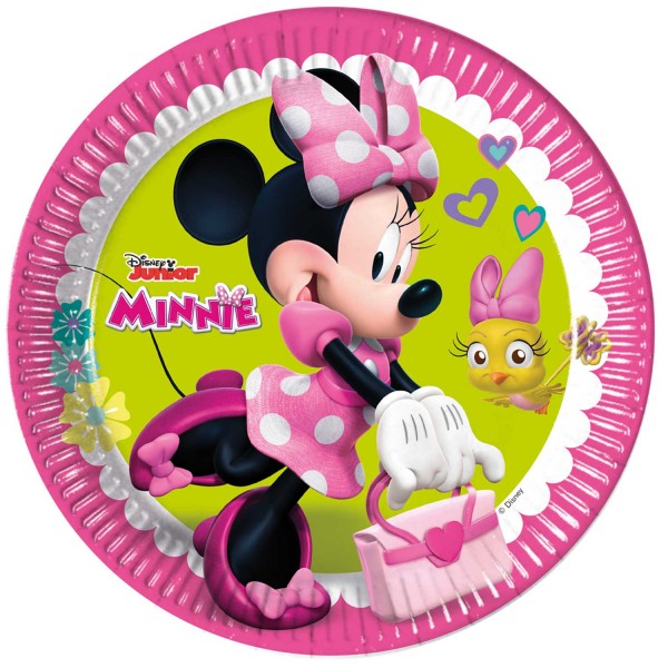 Assiettes Minnie™ Happy Helpers x8 - 87860