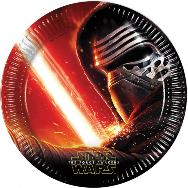 Assiettes Star Wars VII™ x8 - 86210