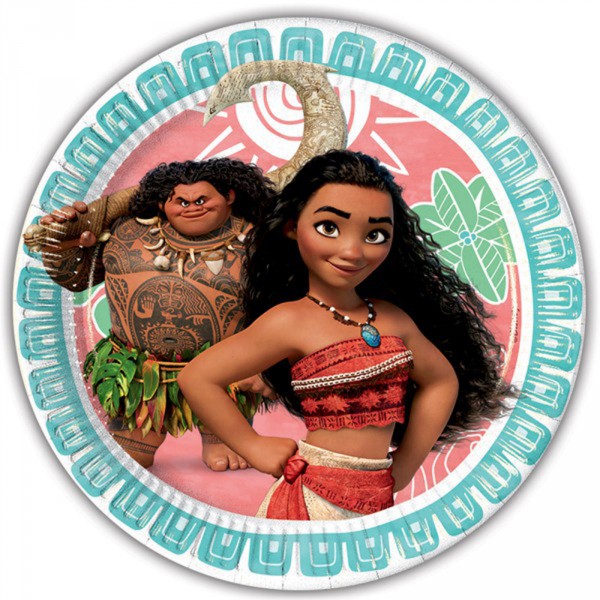 Assiettes Disney : Vaiana x8 - Procos-87472