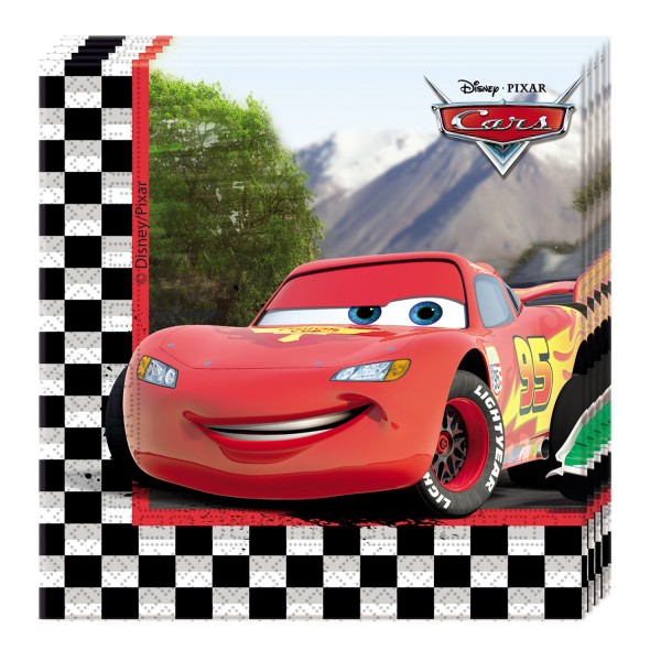Serviettes Cars© - Disney/Pixar© x20 - 87105