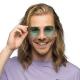 Miniature 
Lunettes party Hippie XL - Vert