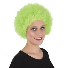 Perruque pop vert