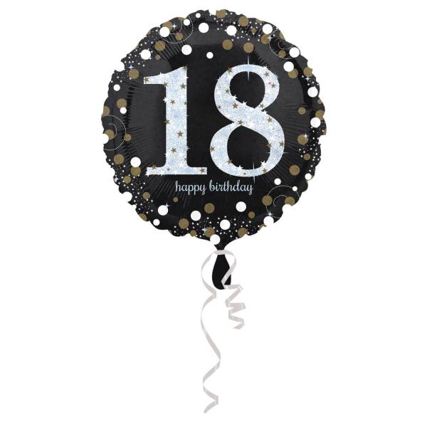 Ballon anniversaire 18 ans - 3323901