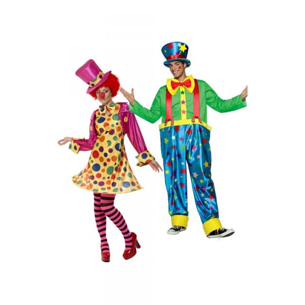 Déguisements couple Clown  - KDCCLOWN