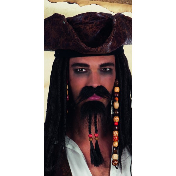 Moustache et Barbe de Pirate - 01811