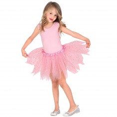 Jupon Tutu Brillant Rose - Enfant