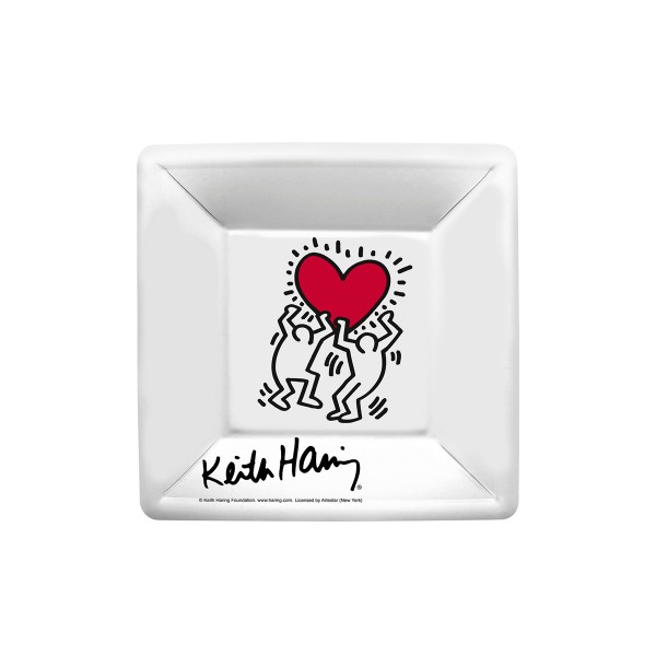 Petites Assiettes Carrées Keith Haring Love© - 118271