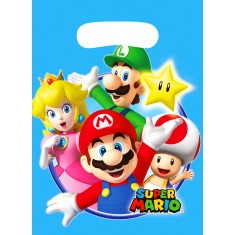 Sachets Anniversaire - Super Mario Bros™ x 8