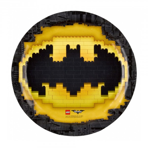 Assiettes Lego Batman x8 - 9901822
