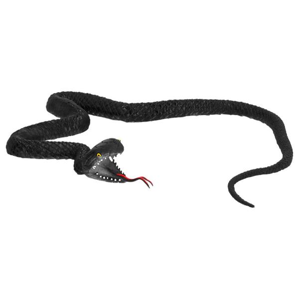 Serpent en caoutchouc : Noir  - RDLF-72295