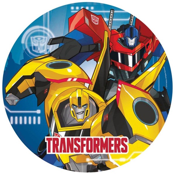 Assiettes - Transformers Robots In Disguise™ x 8 - 9901302