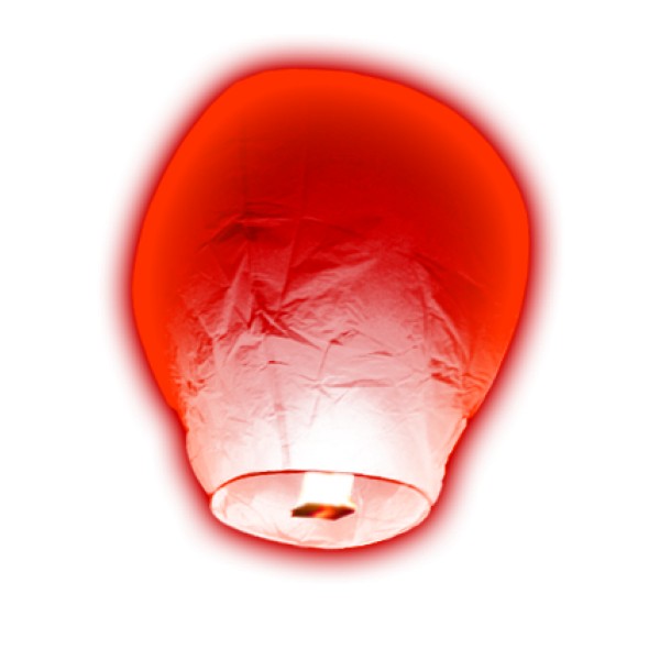 Lanterne Volante Balloon Rouge - 314SKY