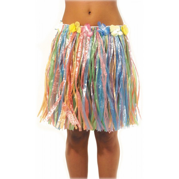 Jupe Hawaïenne Multicolores - Femme - 8651013