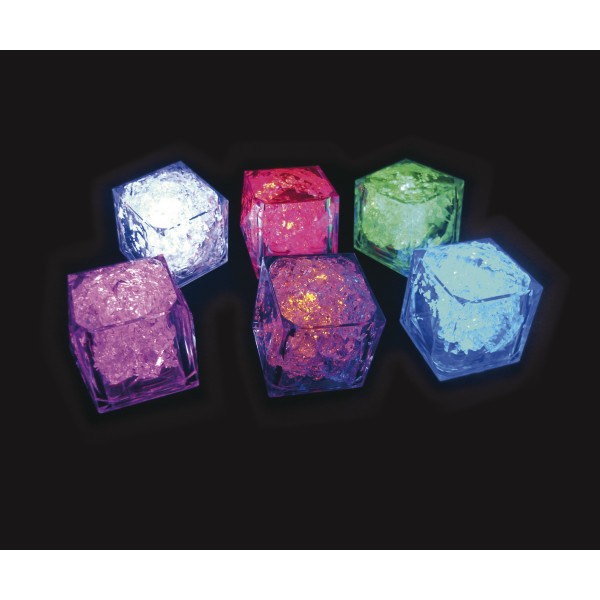 Cubes Lumineux Diamant Mix-Couleurs (x1) - 0609PA1/12