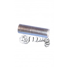 Rouleau De 18 Serpentins Métal Argent