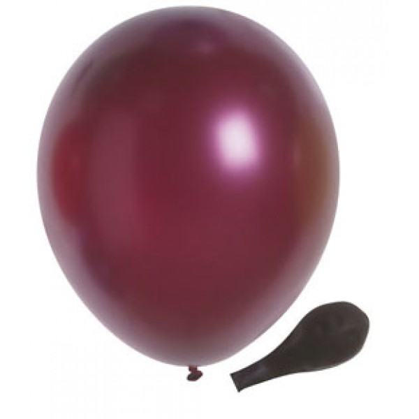 Ballons Metallique bourgogne x50 - 30617