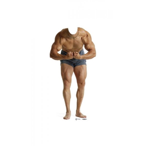 Figurine Géante D'Homme Musclé ''Bodybuilding'' - 699
