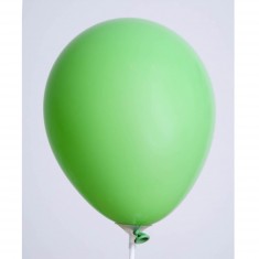 Ballons de baudruche vert x50 -26 cm