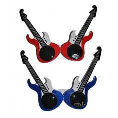 Lunettes Guitare Bleue ou Rouge