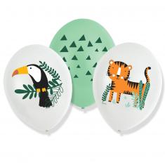 6 Ballons Latex Get Wild