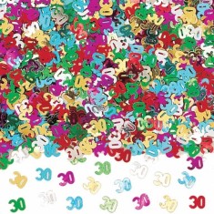 Confettis de table anniversaire 30 ans