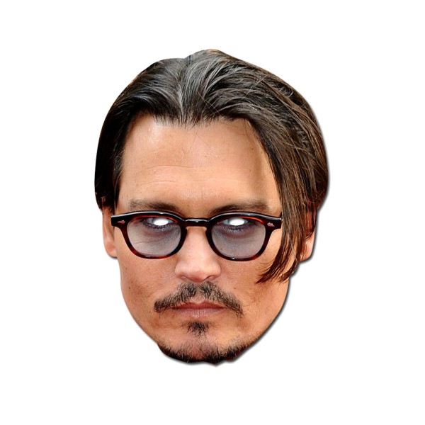 Masque Carton - Johnny Depp - M-DEP