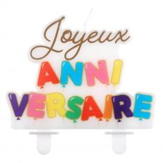 Bougie Joyeux Anniversaire