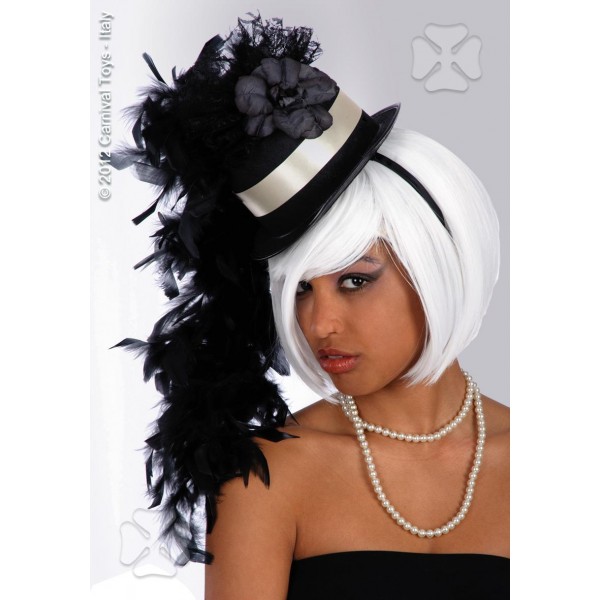 Mini Chapeau Cabaret Noir - 05422