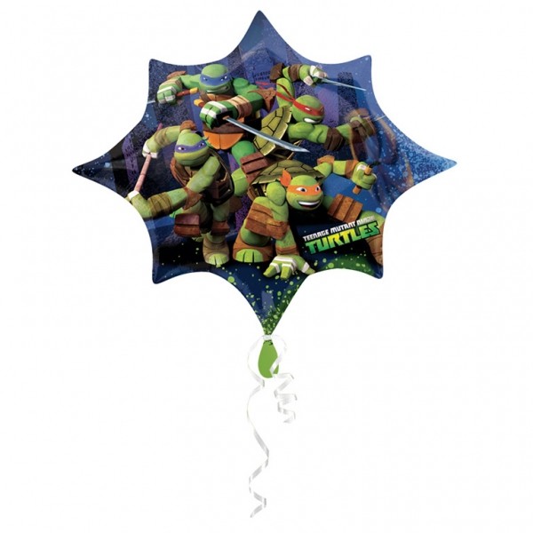 1 Ballon Mylar-88 x 73 cm-Tortues Ninja™ - 2643001