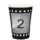 Miniature El cine vasos x10 - 27 cl