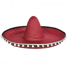 Sombrero Mexicain - Rouge