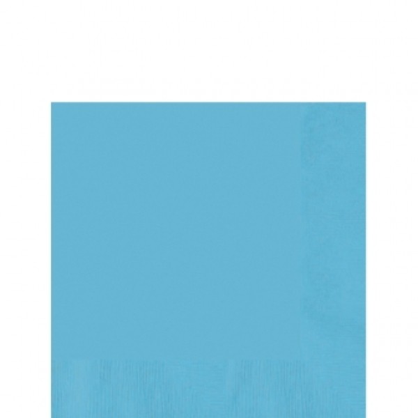 Serviettes Turquoise x20 - 51015-54