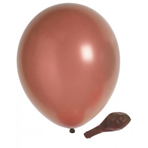 Ballons Metallique cuivre x50 - 37098