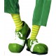 Miniature Chaussures De Clown - Vert  - Adulte