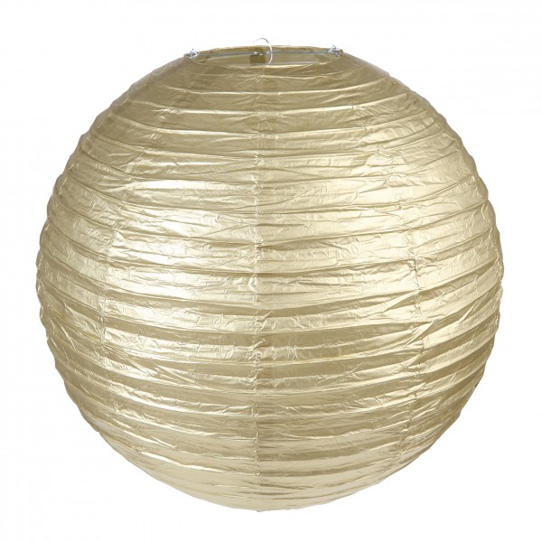 Lanterne Boule - Taille L - Or  x 2 - 4332-54